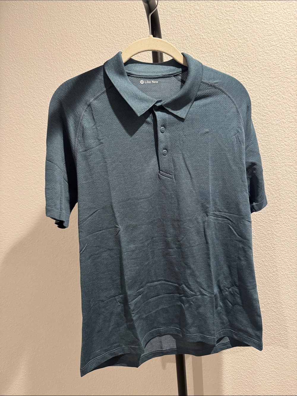 lululemon athletica Men's Polo in Teal Blue NWOT